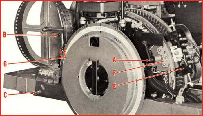 Selector Unit Assembly Rock-Ola 1496