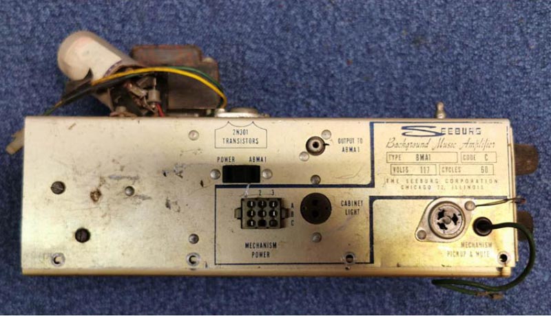 Seeburg Background Music System BMS 1000 Backgound Amplifier Verstärker BMA1