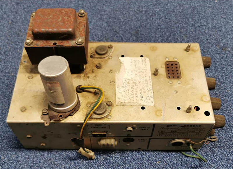 Seeburg Background Music System BMS 1000 Backgound Amplifier Verstärker BMA1