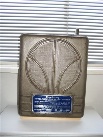 Seeburg HMS-1 Hotel Wireless Music System