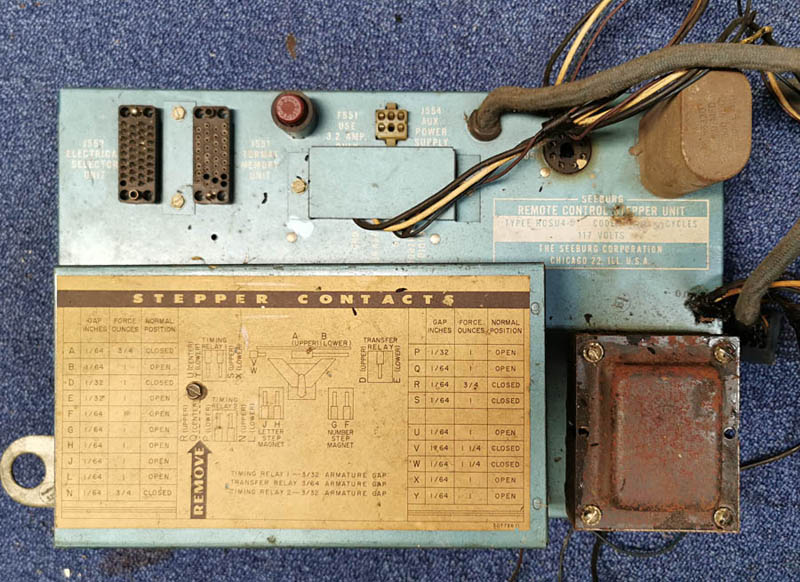 Receiver Stepper RCSU4 Seeburg