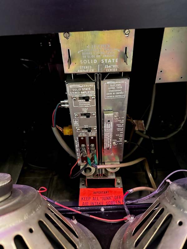 SX100 Marauder Seeburg Musikbox Jukebox Phonograph