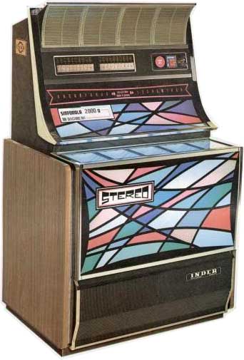 Sinfonola 2000D inder