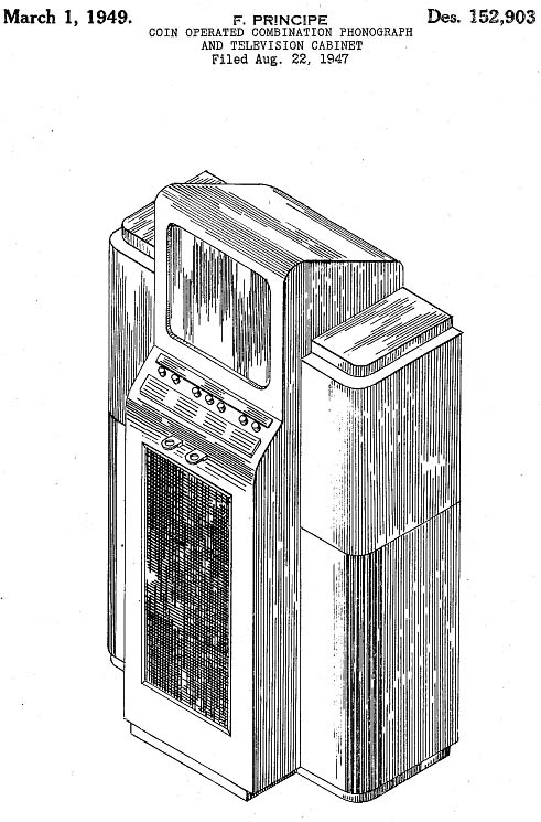 Principe televison Phonograph Cabinet