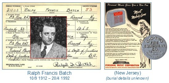 Ralph S. Batch Videograph