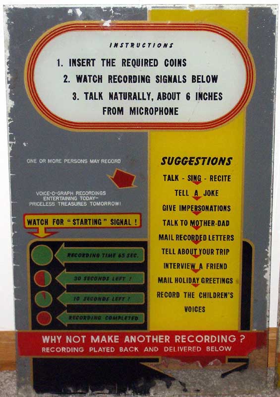 Mutoscope: Voice-O-Graph