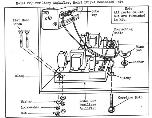 Wurlitzer Auxiliary Amplifier 227