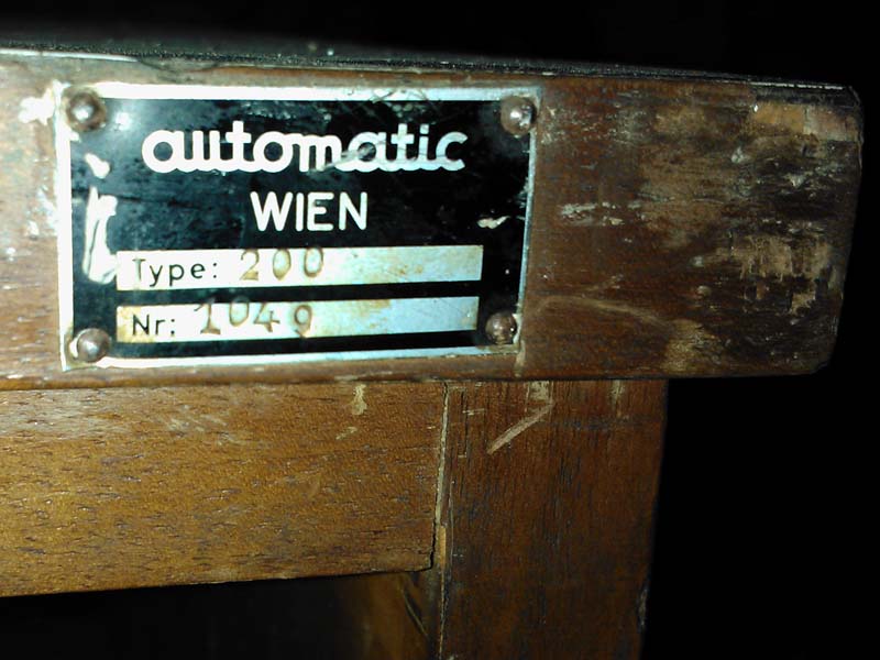 Automatic Wien Hideaway 200