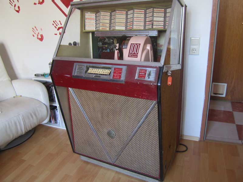 Jukebox Österreich Unbekannt Seeburg M100A Logo