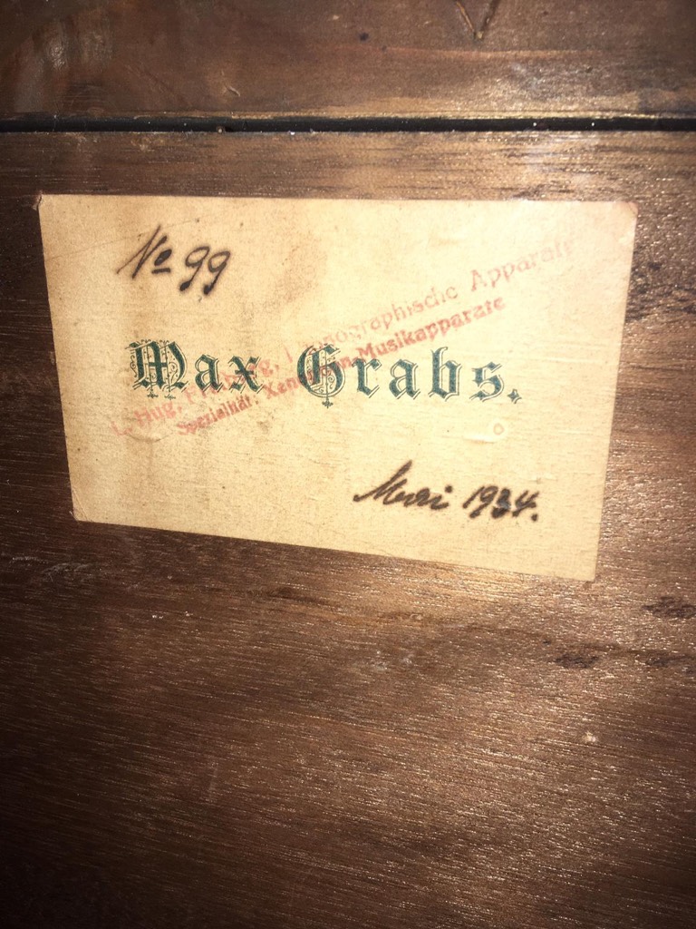 Max Grabs Musikbox Jukebox 