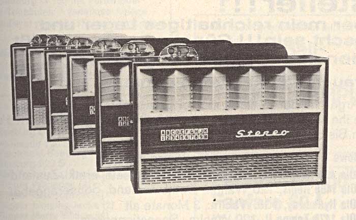 Fernw&auml;hler wallbox Jukebox Musikbox
