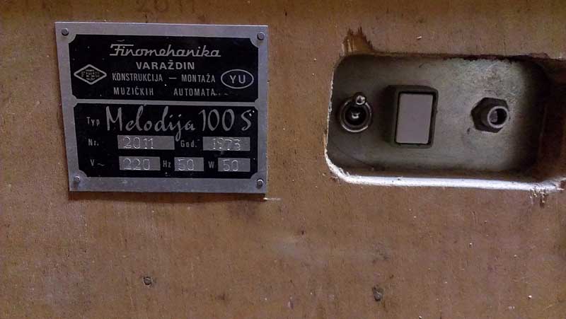 Melodija 100S Finemehanika Jukebox
