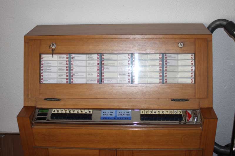 Seeburg Musikbox Jukebox Schweiz Switzerland Suisse