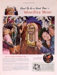 Wurlitzer ad "Good Tip For A Good Time" 