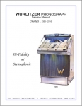 Service Manual Wurlitzer 2300, 2310 