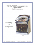 Service Manual Wurlitzer 2500 series 