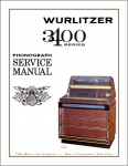 Service Manual Wurlitzer 3400 