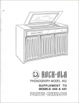 Supplement Rock-Ola 452 