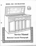 Service Manual Rock-Ola 468 
