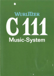 Werbung Deutsche Wurlitzer C111 