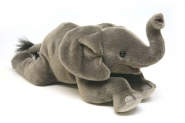 Elephant Baby "Kira", lying 
