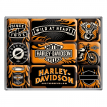 Magnet-Set "Harley Davidson" 
