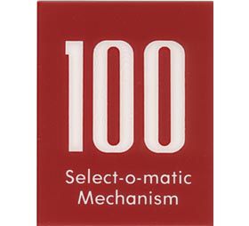 Einsatz „100 Select-O-Matic“ 