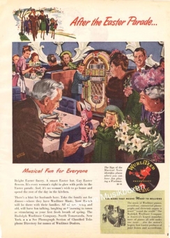 Wurlitzer Werbung "After the Easter Parade" 