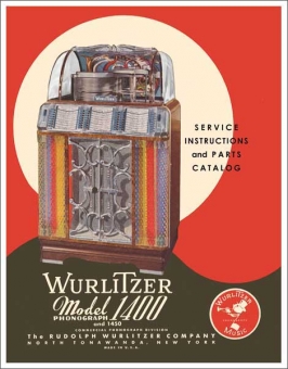 Service Manual Wurlitzer 1400, 1450 