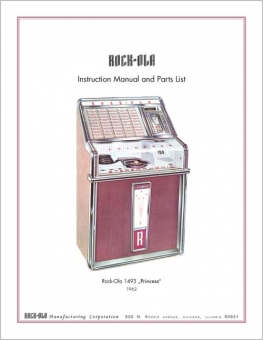 Service Manual Rock-Ola 1493, englisch 