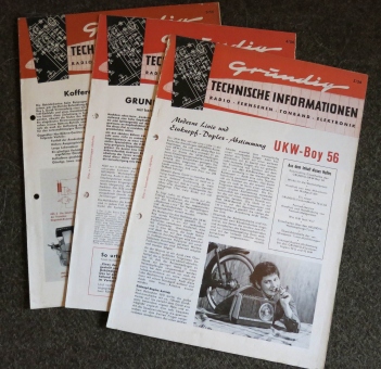Grundig "Technische Informationen" 1956 