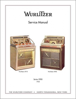 Service Manual Wurlitzer 2900 