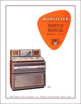 Service Manual Wurlitzer 3100 