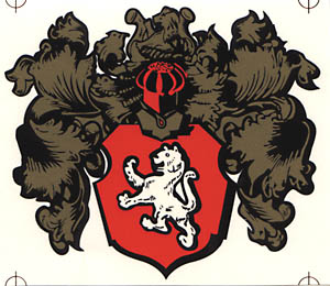 Decal "Wurlitzer crest with lion" 
