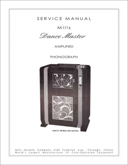 Service Manual Mills Dance Master 