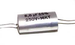 6,8 µF network capacitor 