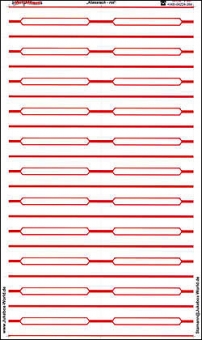 Titlestrips "Classic Red" 