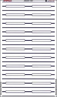 Titlestrips "Classic Blue" 
