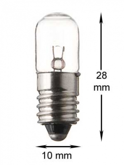 E10 Lampe 6V/3W 