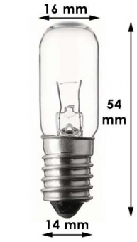 E14 Lampe 24V/3W 