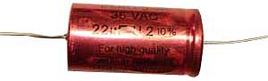 22 µF network capacitor 