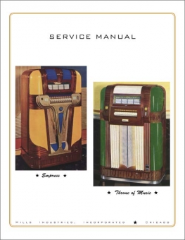 Service Manual Mills Throne of Music 