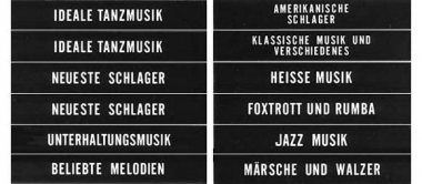 Classification set, black, German 