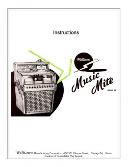 Service Manual Williams Music Mite 