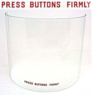 Aufkleber "Press Buttons Firmly" 