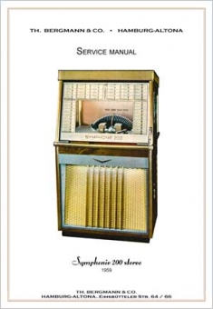 Service Manual Bergmann S200 Stereo, English 