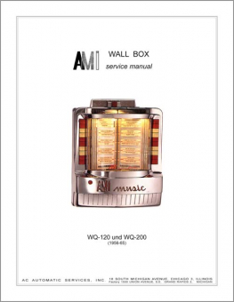 Service Manual AMI WQ120/200 