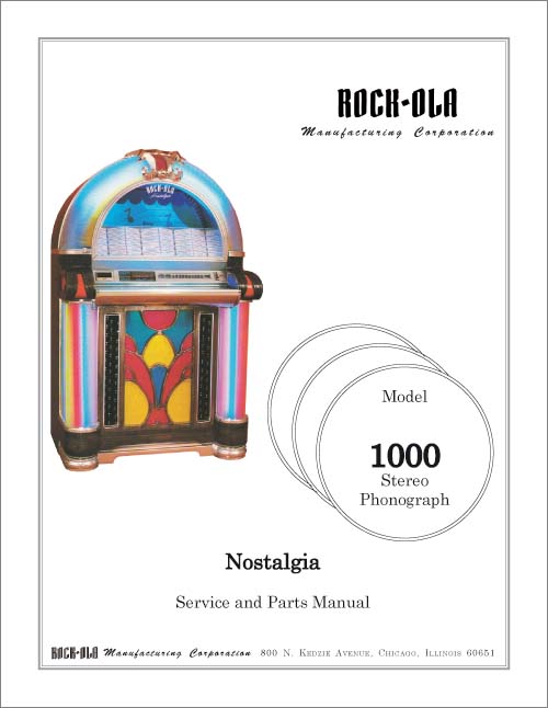 Service Manual Rock-Ola 1000 