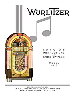 Service Manual Wurlitzer 1015 
