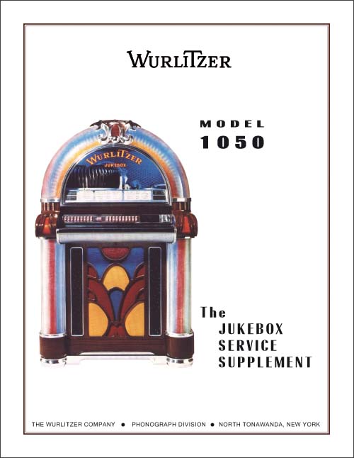 Supplement Wurlitzer 1050 